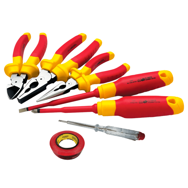 Macfix Tool Group_Insulated VDE 7-PC Electrician's Combined Tool Set A