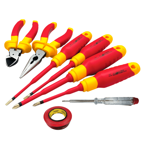 Macfix Tool Group_Insulated VDE 8-PC Electrician's Combined Tool Set